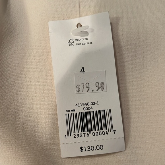 Banana Republic color block dress size 4 - Picture 4 of 5